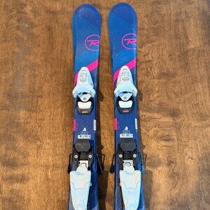 Girls Rossignol Experience Pro W Junior Skis w/ Kid-X Bindings 195/255 mm 80 C